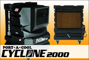 Port-A-Cool Cyclone 2000 Sold at Vista Landscape Center